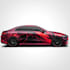 reate itasha car wrap design, racing car wrap