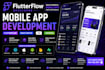 build mobile app flutterflow development flutter ios android react native app
