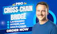 create cross chain bridge by layerzero hyperlane on solana ethereum blockchain
