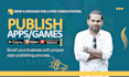 app publish on amazon and google play store, closed testing