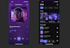 create music player, audio books and audio player mobile app