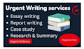 do urgent essays, reports, case study analysis and research and summaries