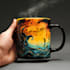 create cool coffee custom mug mockup designs