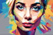 draw pop art portrait illustration