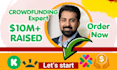 design kickstarter crowdfunding campaign creation to launch