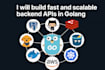 backend development with golang