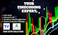 create or modify pinescript tradingview indicator or strategy