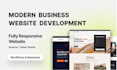 design and develop professional and responsive modern business website