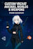 l design vrchat avatars, avatar worlds, and custom weapon, and avatar features