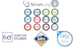 help in togaf safe agile scrum master psm pal and six sigma