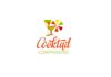 design fun creative slightly bougie cocktail garnish logo