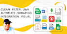 do data processing, automation, imputation and visualization