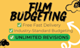 create a professional film budget in movie magic
