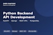 build a scalable python backend API with fastapi or django