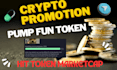 memecoin promotion, trend solana memecoin token hit 500m mc, telegram promotion