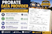 provide probate data directly from county