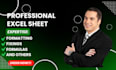 do microsoft excel spread sheet, google sheet and data analysis