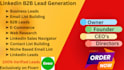 b2b lead generation linkedin sales navigator lead list lead gen