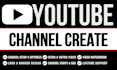 create your youtube channel and channel setup
