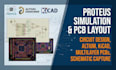 design circuit schematics and pcb layout in proteus