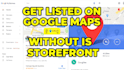 google my business listing without physical location