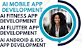 mobile app development ai flutter app ai fitness app ios android app development