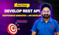 design and develop API and backend services