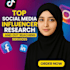 research and outreach influencer marketing for social media