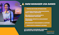 be your SMM manager USA based