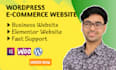 provide wordpress ecommerce redesign and elementor clone services