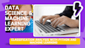 do classification analysis with python and machine learning