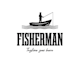 design awesome fisherman logo