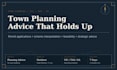 provide expert town planning advice and permit strategy