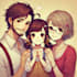 draw a cute family portrait