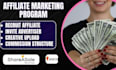 create affiliate signup page and affiliate referral tracking