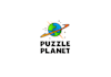 design fun puzzle e commerce store logo