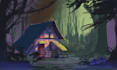 draw professional environment concept art