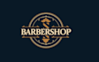 make a professional barbershop logo design