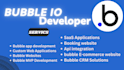bubble developer, bubble web app, bubble website, bubble app, bubble mvp, saas