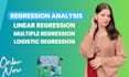 do linear, multiple, and logistic regression analysis in python, spss and excel