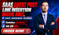 do a saas guest post with do follow backlinks