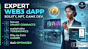 web3 dapps, ethereum smart contracts, and nft games with sustainable tokenomics