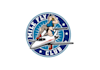 make good looking modern mile fly club logo