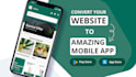 convert your website to mobile app, android app, ios app, mobile app development