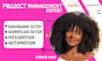 set up clickup trello notion asana monday crm ghl monday com notion template