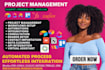 set up clickup trello notion asana monday crm make com pipedrive hubspot crm