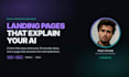 design an ai chatbot landing page for your saas that converts visitors