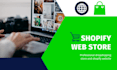 build professional dropshipping store and shopify website
