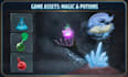 create custom 2d game assets, props, icons and objects