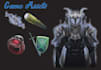 create 2d game assets, props and icons